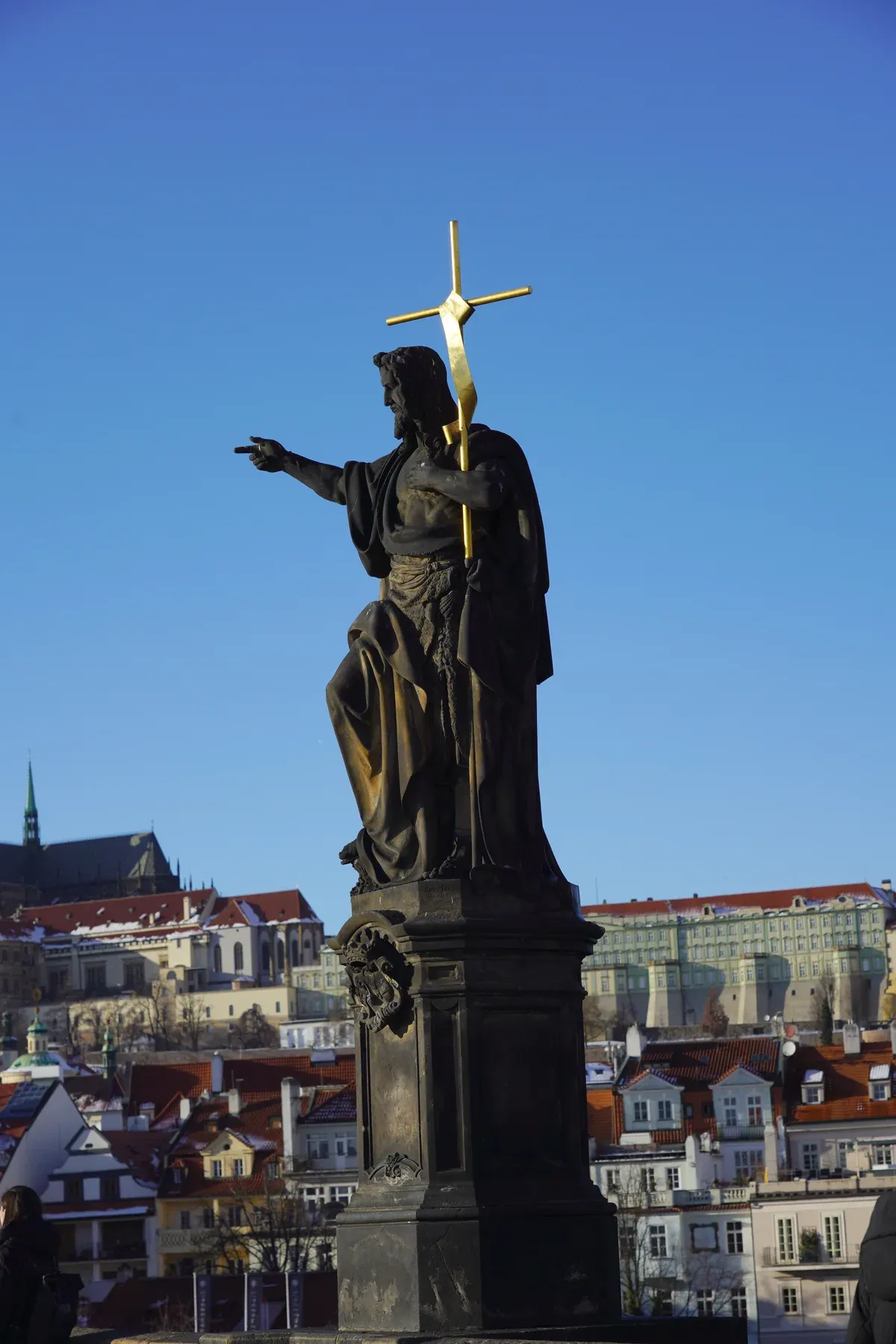 Charles Bridge, one of the haunted places in Prague you can see free before or after a ghost tour in Prague